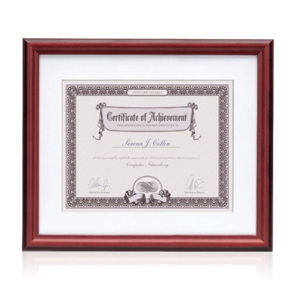Custom Montgomery Certificate Frame