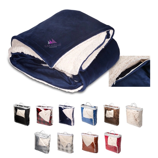 Micro Mink Sherpa Blanket - Micro Mink Sherpa Blanket - Image 0 of 10