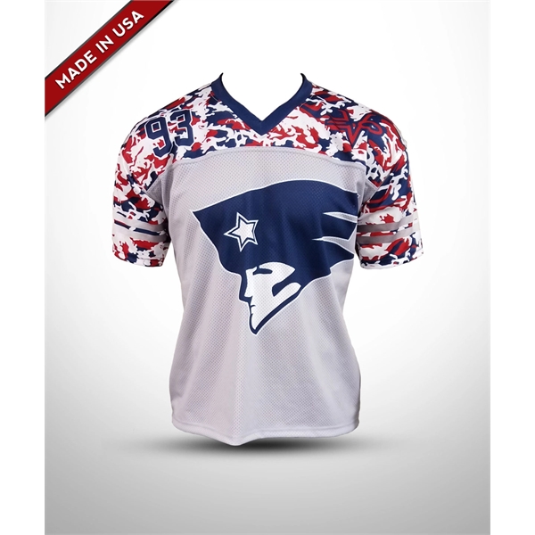 Full Dye Sublimated Football Fanwear Jersey - Full Dye Sublimated Football Fanwear Jersey - Image 0 of 1