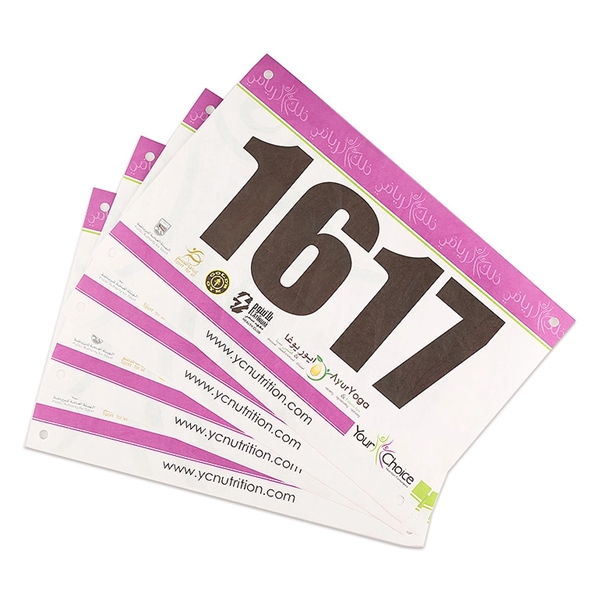 Custom Marathon Bib Number - Custom Marathon Bib Number - Image 5 of 5