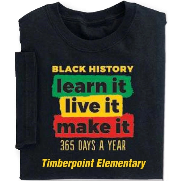 Black History Adult Personalized T-Shirt