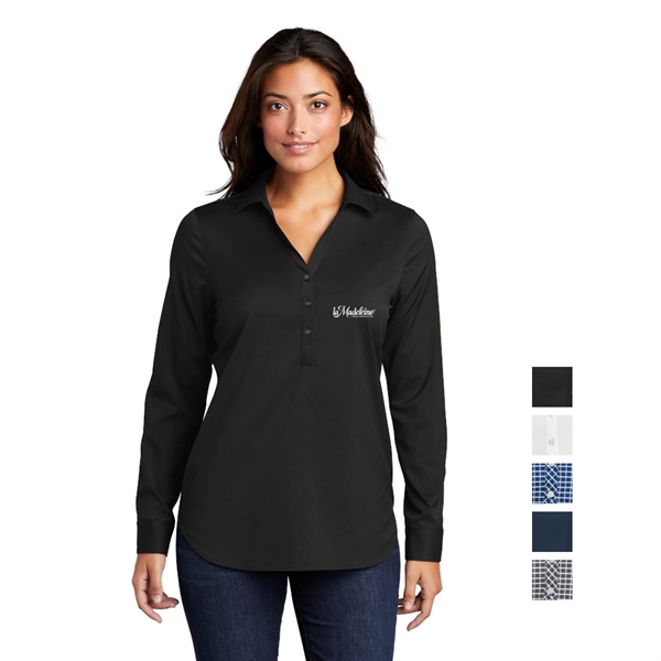 Port Authority® Women's City Stretch Tunic - Port Authority® Women's City Stretch Tunic - Image 0 of 5