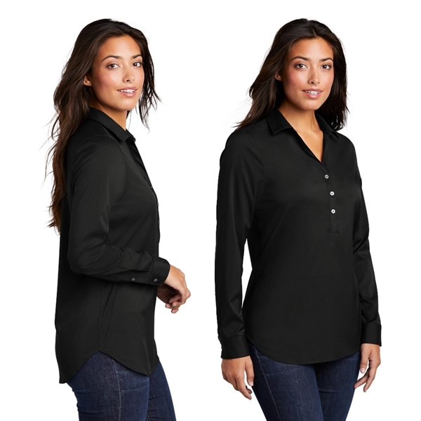 Port Authority® Women's City Stretch Tunic - Port Authority® Women's City Stretch Tunic - Image 4 of 5