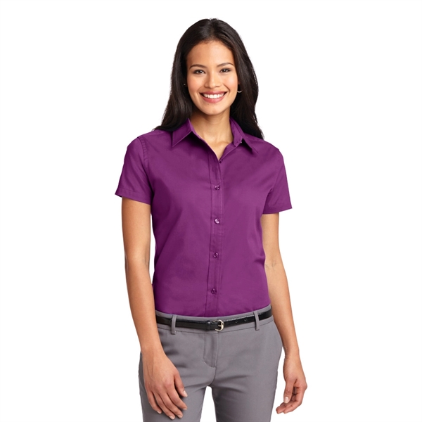 Port Authority® Women's Short Sleeve Easy Care Shirt - Port Authority® Women's Short Sleeve Easy Care Shirt - Image 21 of 28