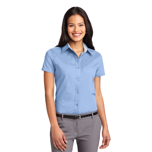 Port Authority® Women's Short Sleeve Easy Care Shirt - Port Authority® Women's Short Sleeve Easy Care Shirt - Image 19 of 28