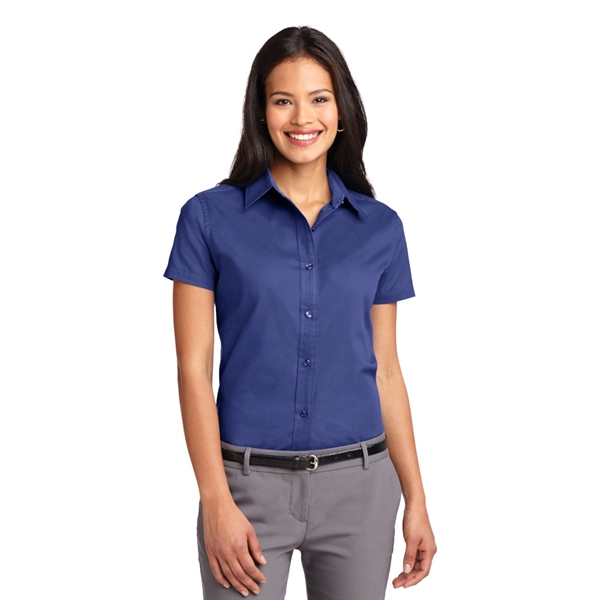 Port Authority® Women's Short Sleeve Easy Care Shirt - Port Authority® Women's Short Sleeve Easy Care Shirt - Image 15 of 28