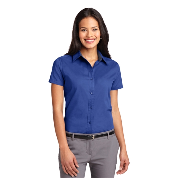 Port Authority® Women's Short Sleeve Easy Care Shirt - Port Authority® Women's Short Sleeve Easy Care Shirt - Image 11 of 28
