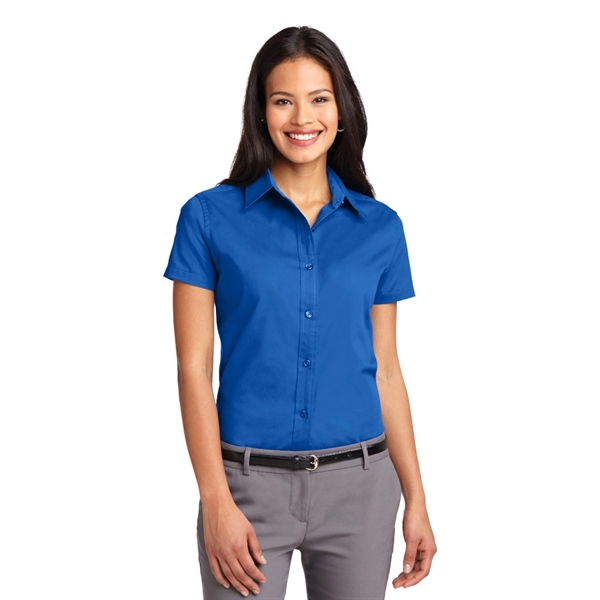 Port Authority® Women's Short Sleeve Easy Care Shirt - Port Authority® Women's Short Sleeve Easy Care Shirt - Image 8 of 28