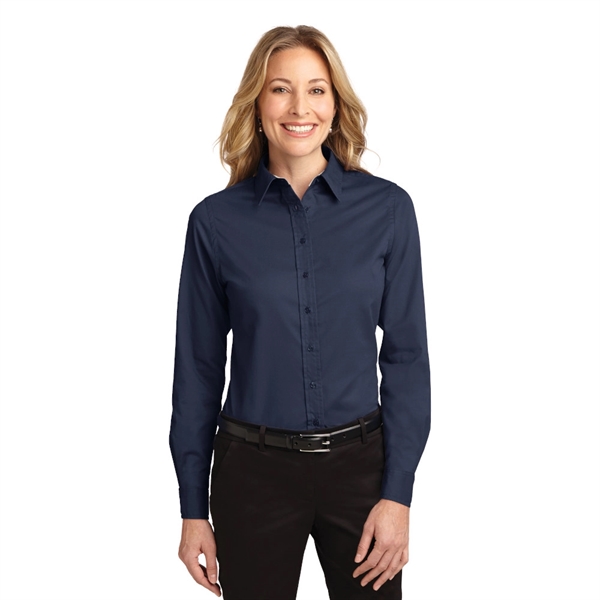 Port Authority® Women's Long Sleeve Easy Care Shirt - Port Authority® Women's Long Sleeve Easy Care Shirt - Image 13 of 25