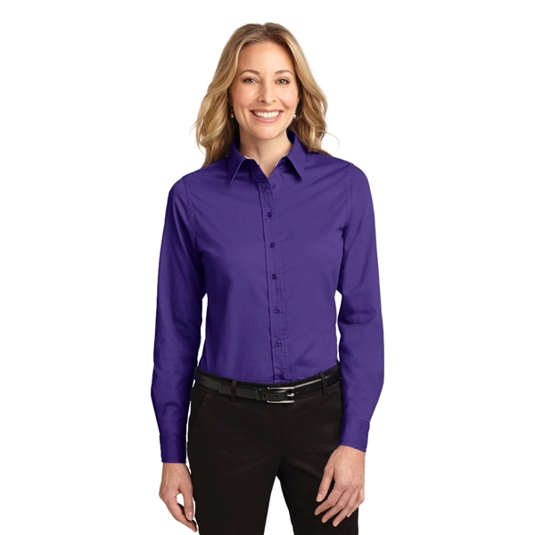 Port Authority® Women's Long Sleeve Easy Care Shirt - Port Authority® Women's Long Sleeve Easy Care Shirt - Image 12 of 25