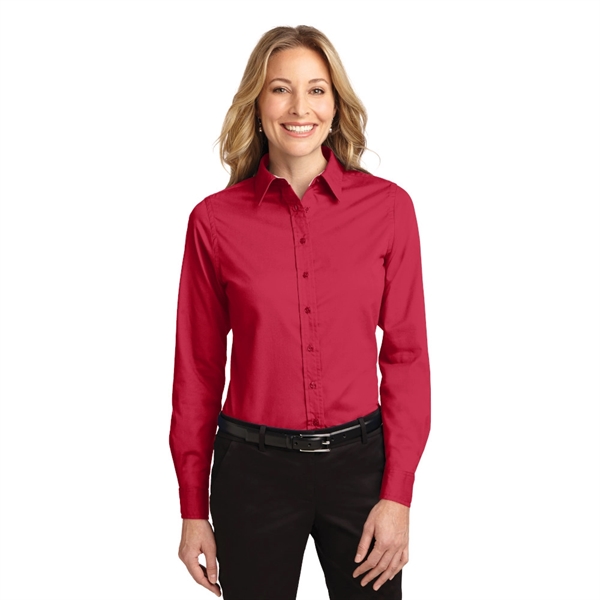 Port Authority® Women's Long Sleeve Easy Care Shirt - Port Authority® Women's Long Sleeve Easy Care Shirt - Image 11 of 25