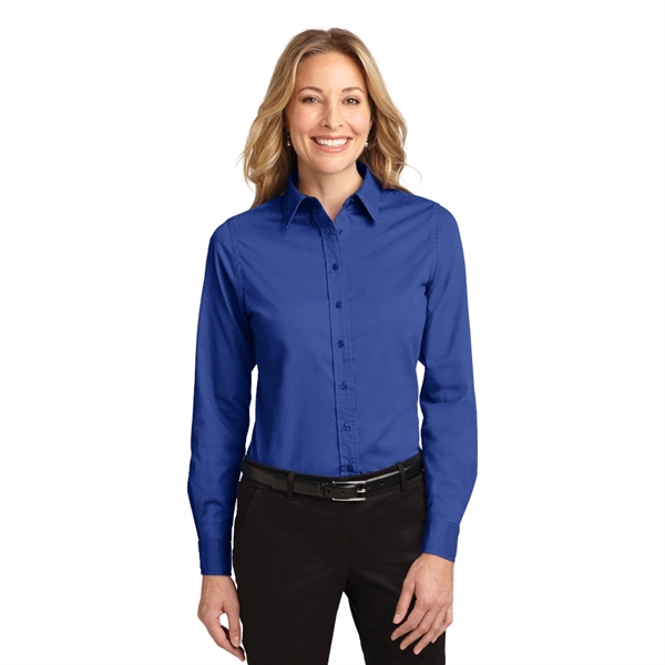 Port Authority® Women's Long Sleeve Easy Care Shirt - Port Authority® Women's Long Sleeve Easy Care Shirt - Image 10 of 25