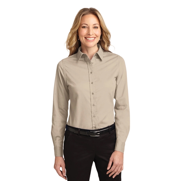 Port Authority® Women's Long Sleeve Easy Care Shirt - Port Authority® Women's Long Sleeve Easy Care Shirt - Image 8 of 25
