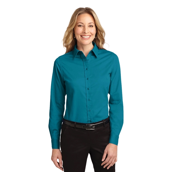 Port Authority® Women's Long Sleeve Easy Care Shirt - Port Authority® Women's Long Sleeve Easy Care Shirt - Image 6 of 25