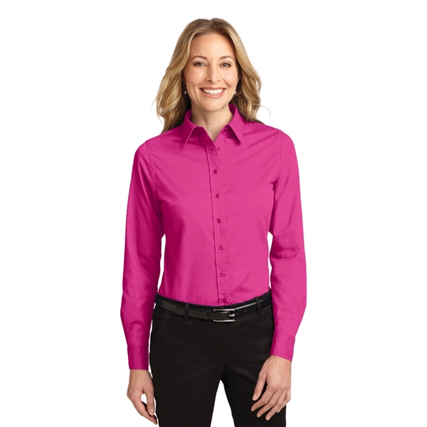 Port Authority® Women's Long Sleeve Easy Care Shirt - Port Authority® Women's Long Sleeve Easy Care Shirt - Image 4 of 25