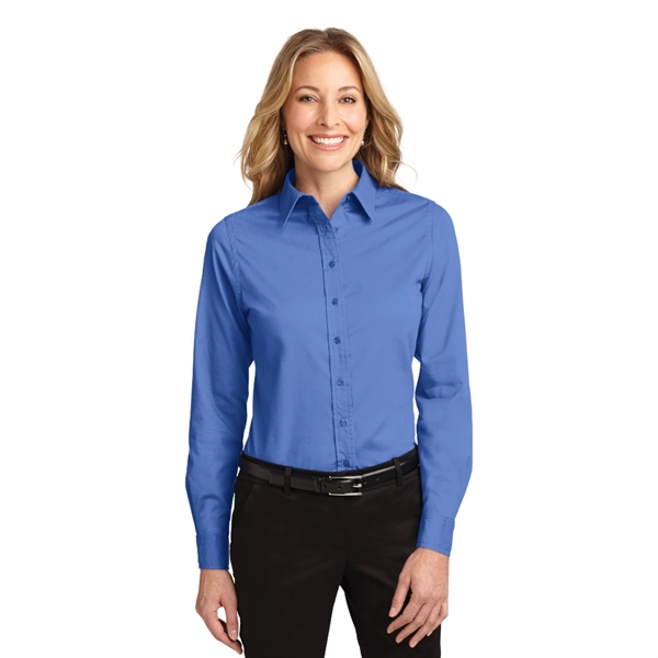 Port Authority® Women's Long Sleeve Easy Care Shirt - Port Authority® Women's Long Sleeve Easy Care Shirt - Image 3 of 25