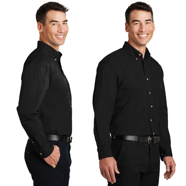 Port Authority® Long Sleeve Twill Shirt - Port Authority® Long Sleeve Twill Shirt - Image 1 of 3