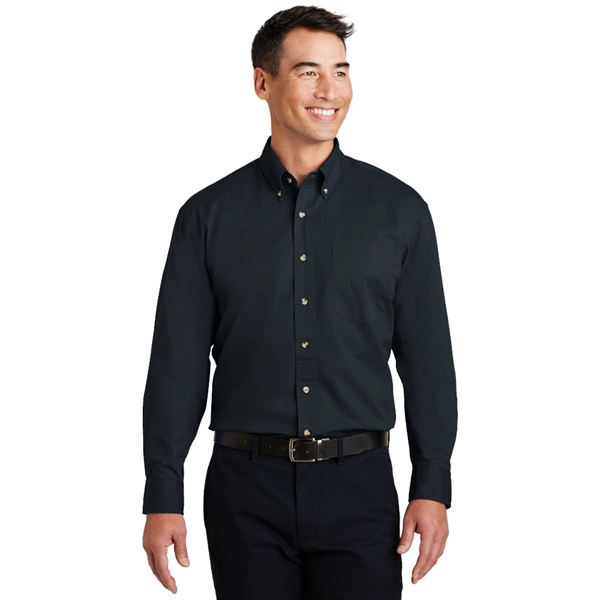 Port Authority® Long Sleeve Twill Shirt - Port Authority® Long Sleeve Twill Shirt - Image 3 of 3