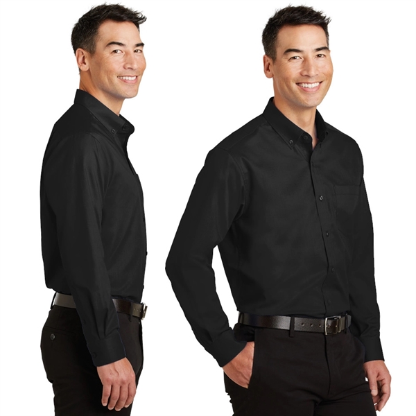 Port Authority® SuperPro™ Twill Shirt - Port Authority® SuperPro™ Twill Shirt - Image 1 of 10