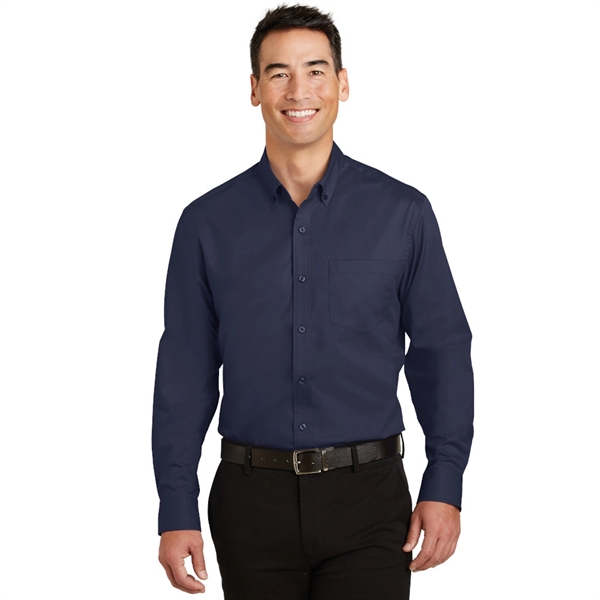 Port Authority® SuperPro™ Twill Shirt - Port Authority® SuperPro™ Twill Shirt - Image 3 of 10