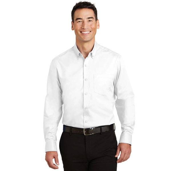 Port Authority® SuperPro™ Twill Shirt - Port Authority® SuperPro™ Twill Shirt - Image 2 of 10