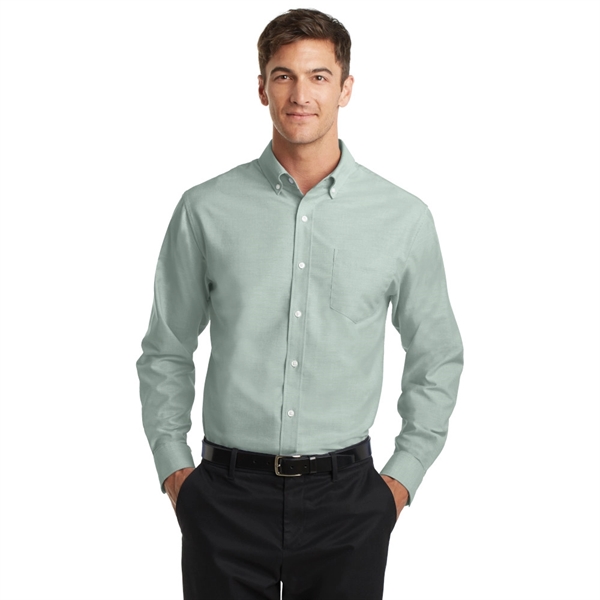 Port Authority® SuperPro™ Oxford Shirt - Port Authority® SuperPro™ Oxford Shirt - Image 7 of 7