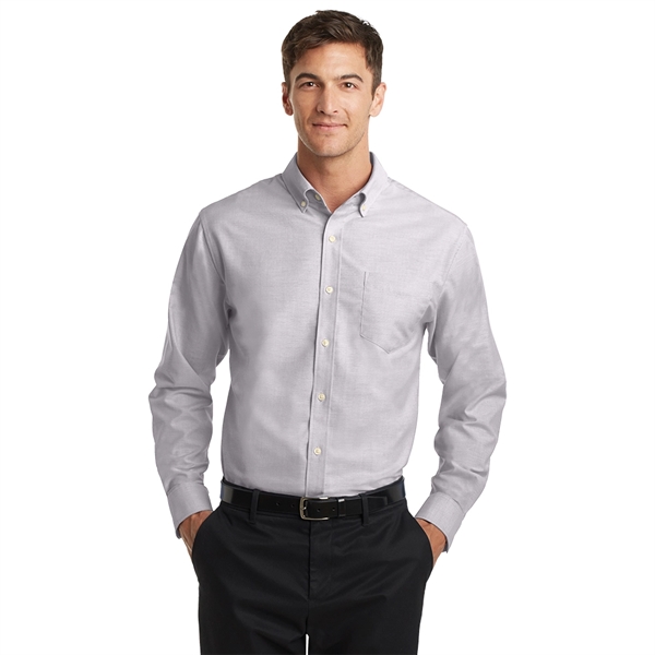Port Authority® SuperPro™ Oxford Shirt - Port Authority® SuperPro™ Oxford Shirt - Image 6 of 7