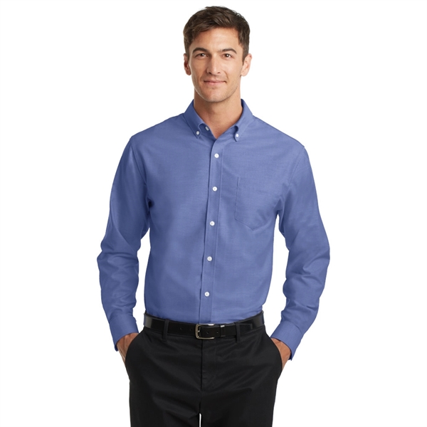 Port Authority® SuperPro™ Oxford Shirt - Port Authority® SuperPro™ Oxford Shirt - Image 5 of 7