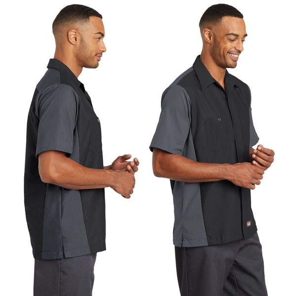 Red Kap® Short Sleeve Ripstop Crew Shirt - Red Kap® Short Sleeve Ripstop Crew Shirt - Image 1 of 4