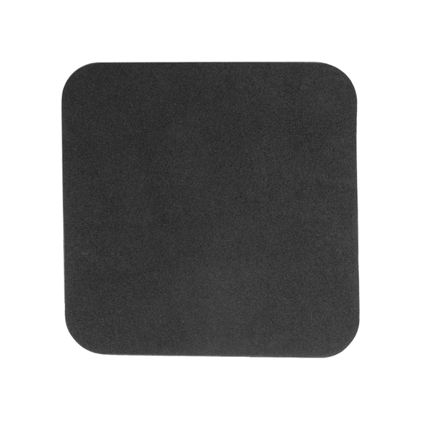 Steel 6 Piece Square Coaster Set w/ Stand & Custom Imprint - Steel 6 Piece Square Coaster Set w/ Stand & Custom Imprint - Image 1 of 2
