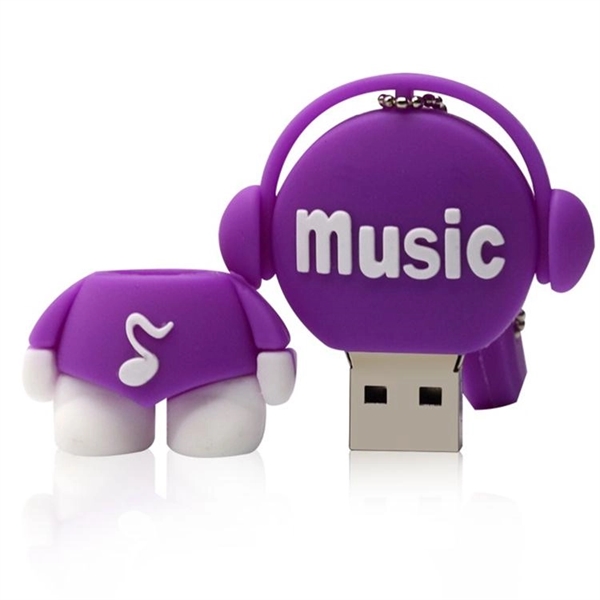 Cartoon USB Flash Drive - Cartoon USB Flash Drive - Image 4 of 16