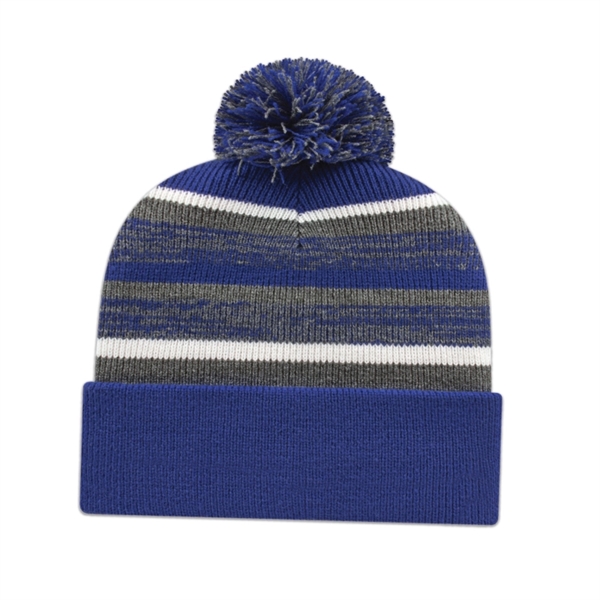 Fleece Lined Knit Toque with Cuff - Fleece Lined Knit Toque with Cuff - Image 10 of 10