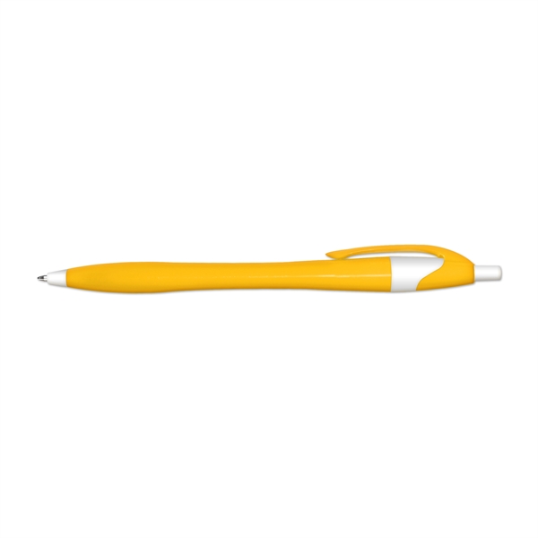 Retractable Ball Point Pen with Colored Barrel - Retractable Ball Point Pen with Colored Barrel - Image 6 of 6