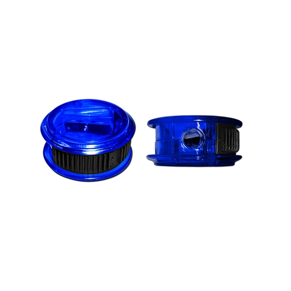 Round Pencil Sharpener with Slide Cover - Round Pencil Sharpener with Slide Cover - Image 2 of 6