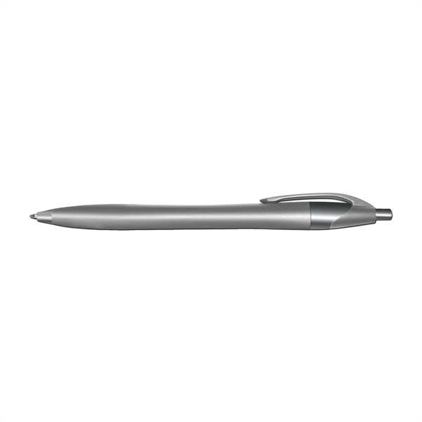 Silhouette Metallic Retractable Ballpoint Pen with Black Ink - Silhouette Metallic Retractable Ballpoint Pen with Black Ink - Image 6 of 6