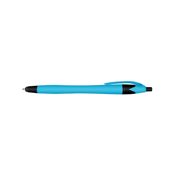 Rubberized Ball Point Pen and Stylus - Rubberized Ball Point Pen and Stylus - Image 4 of 10