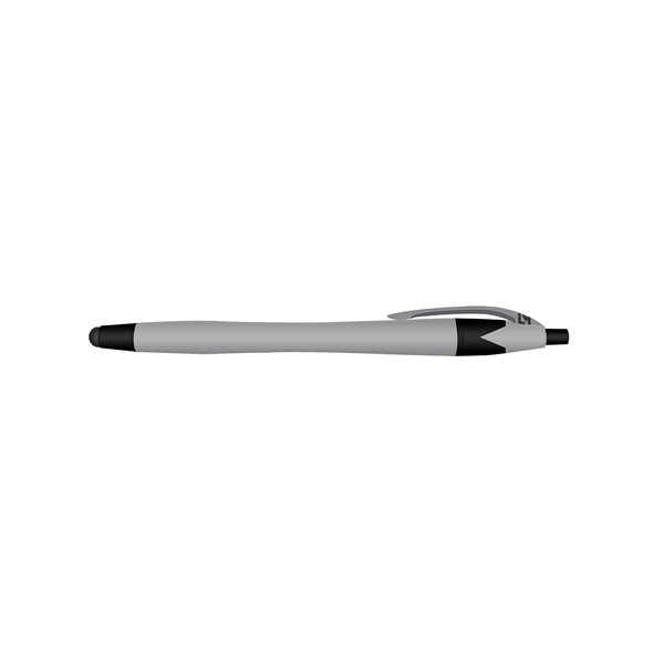 Rubberized Ball Point Pen and Stylus - Rubberized Ball Point Pen and Stylus - Image 3 of 10