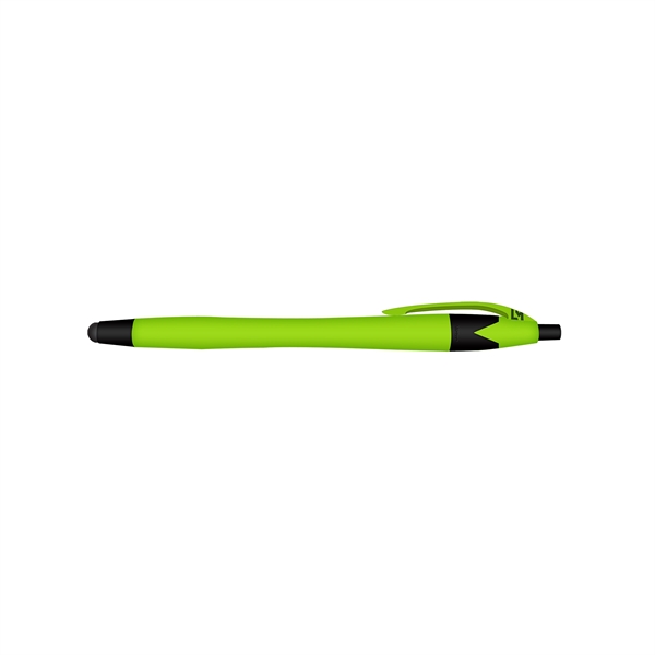 Rubberized Ball Point Pen and Stylus - Rubberized Ball Point Pen and Stylus - Image 5 of 10