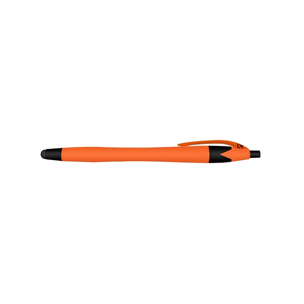 Rubberized Ball Point Pen and Stylus - Rubberized Ball Point Pen and Stylus - Image 6 of 10