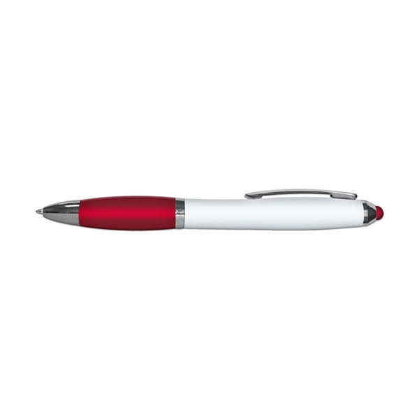 iWriterA® Pro Stylus & Ball Point Pen Combo - White Barrel - iWriterA® Pro Stylus & Ball Point Pen Combo - White Barrel - Image 3 of 4