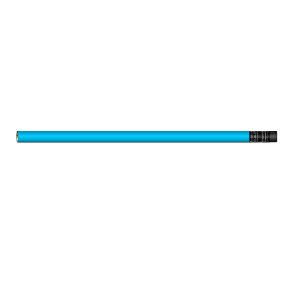 #2 HB Lead Pencil with Neon Colored Barrel & Black Eraser - #2 HB Lead Pencil with Neon Colored Barrel & Black Eraser - Image 1 of 6