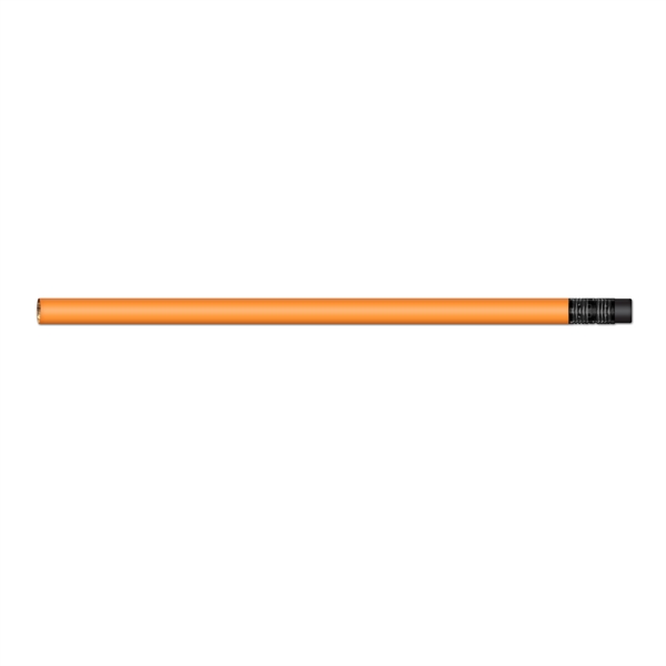 #2 HB Lead Pencil with Neon Colored Barrel & Black Eraser - #2 HB Lead Pencil with Neon Colored Barrel & Black Eraser - Image 3 of 6