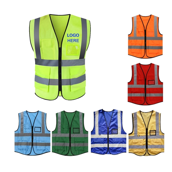 Safety Vest With Pockets - Safety Vest With Pockets - Image 0 of 2