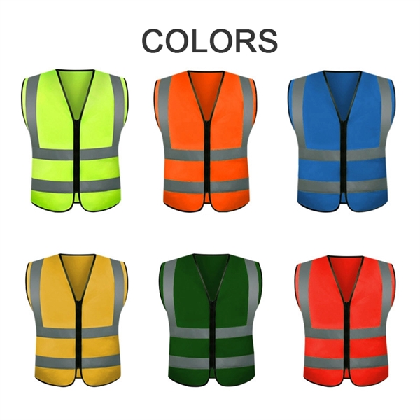 High Visibility Safety Vest - High Visibility Safety Vest - Image 1 of 2