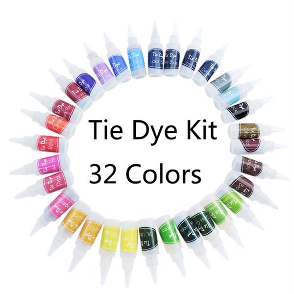 32 Colors Tie Dry DIY Kit - 32 Colors Tie Dry DIY Kit - Image 0 of 6