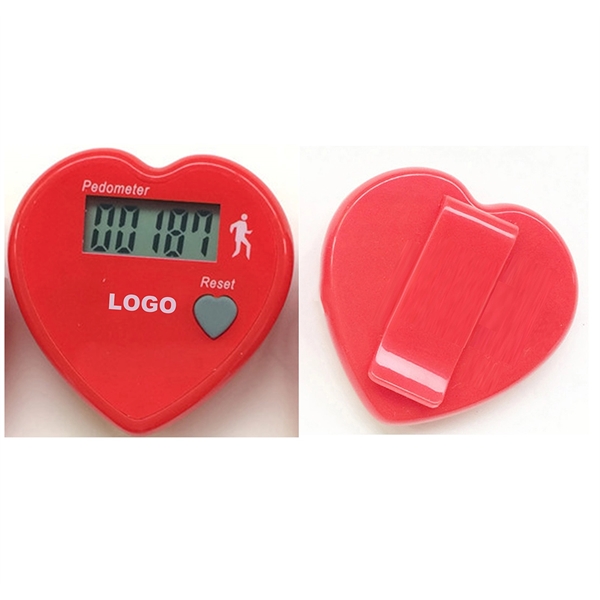 Heart Shape Pedometer - Heart Shape Pedometer - Image 1 of 2