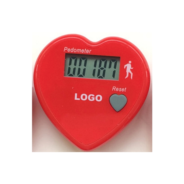 Heart Shape Pedometer - Heart Shape Pedometer - Image 0 of 2