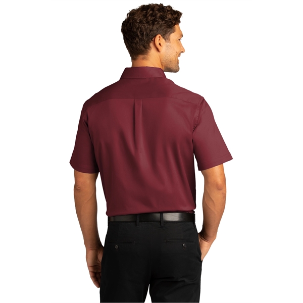 Port Authority Short Sleeve SuperPro React Twill Shirt. - Port Authority Short Sleeve SuperPro React Twill Shirt. - Image 5 of 91