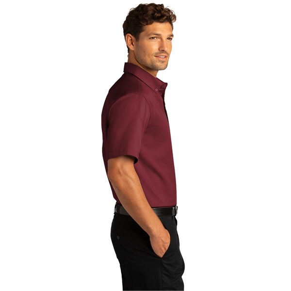 Port Authority Short Sleeve SuperPro React Twill Shirt. - Port Authority Short Sleeve SuperPro React Twill Shirt. - Image 6 of 91