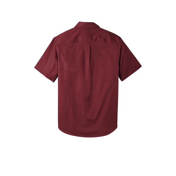 Port Authority Short Sleeve SuperPro React Twill Shirt. - Port Authority Short Sleeve SuperPro React Twill Shirt. - Image 8 of 91